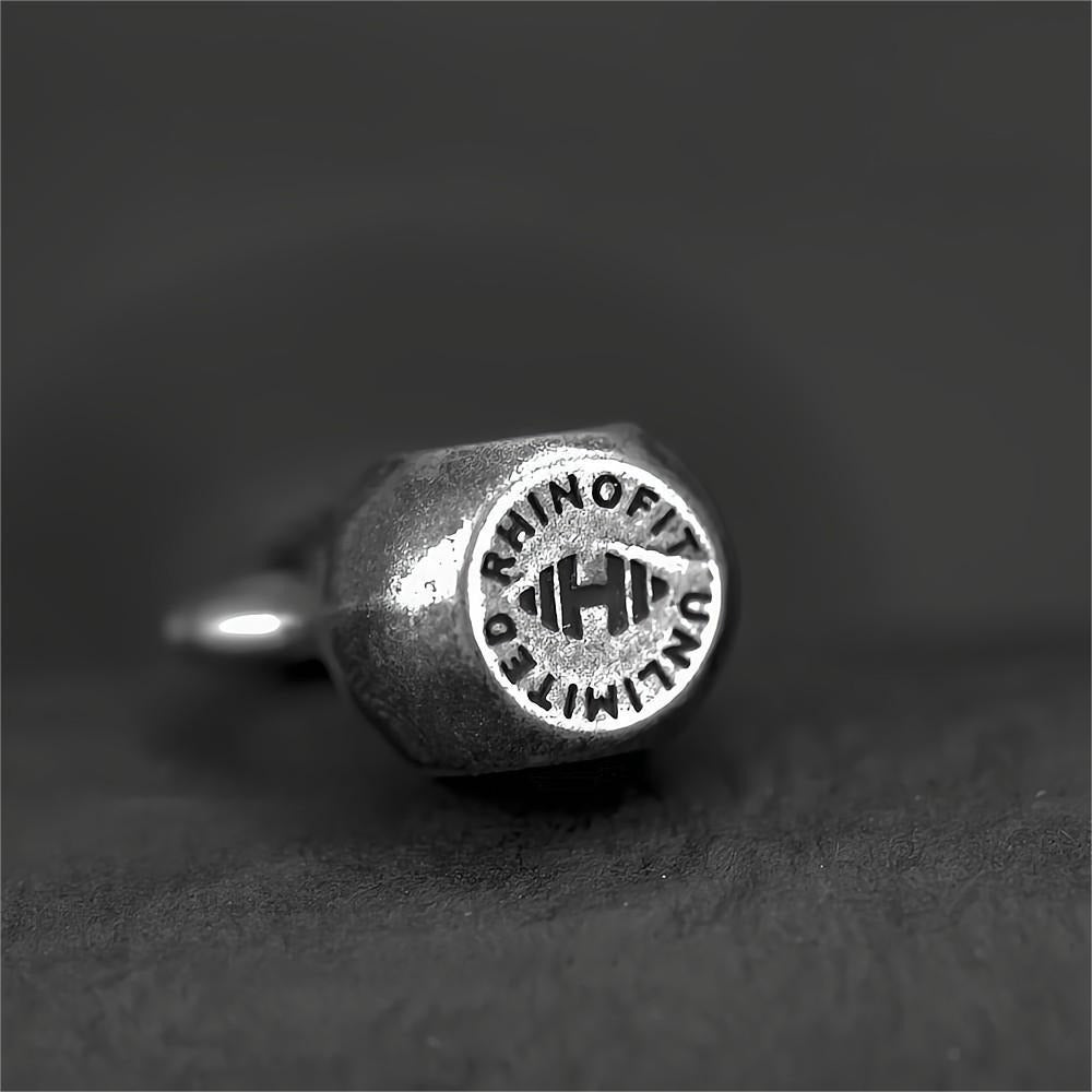 Men's Retro Sports Kettlebell Pendant Necklace