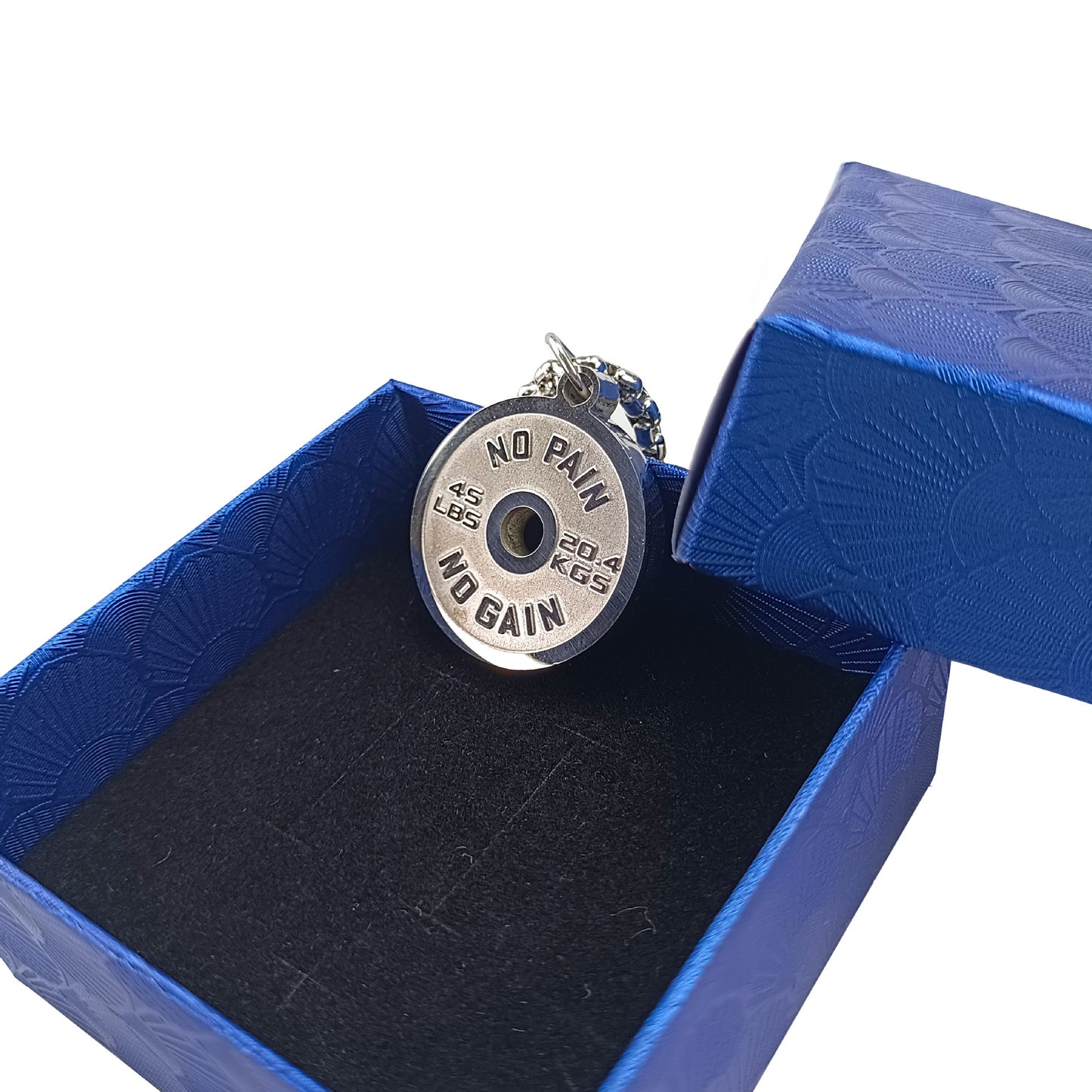 Classic Weight Plate Pendant Necklace