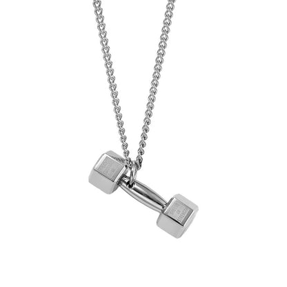 Dumbbell Necklace