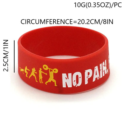 No Pain No Gain sport Silicone Wristband