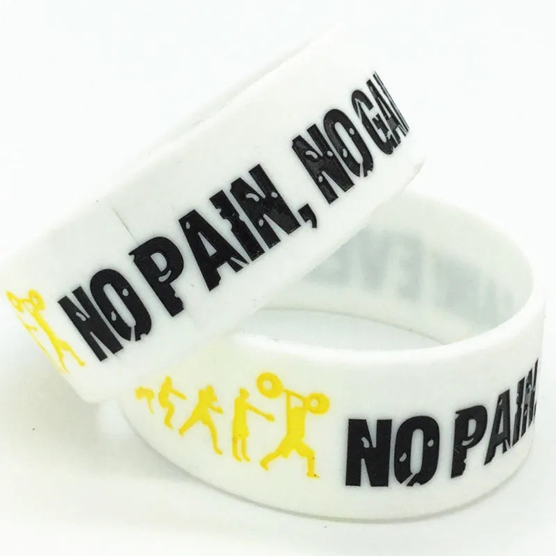 No Pain No Gain sport Silicone Wristband