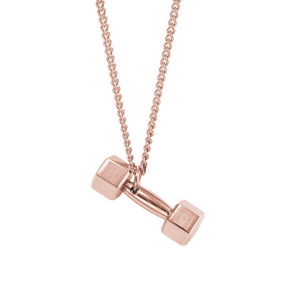 Dumbbell Necklace