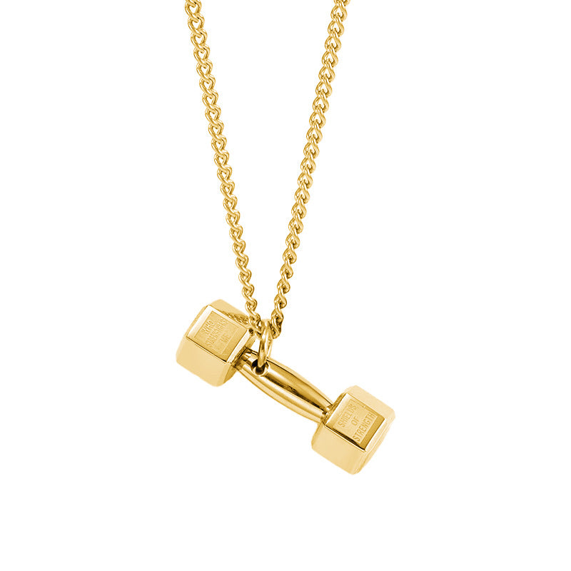 Dumbbell Necklace