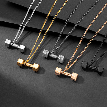 Dumbbell Necklace