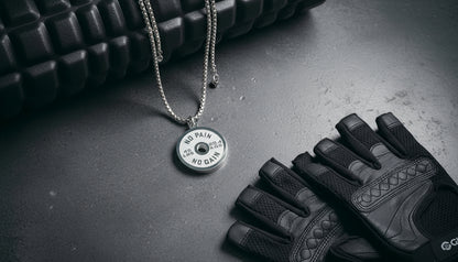 Classic Weight Plate Pendant Necklace